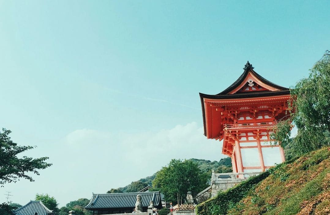 京都の町を歩きながら覚える言葉